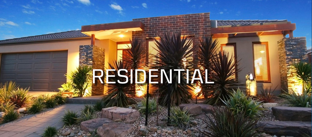 residential, commercial, indutrial, emergencies
